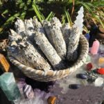 Salvia Black Turkey Feather White Sage Purification Guide Feather Wind Element Purification Auxiliary Altar Ritual Holy Product 4