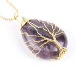 Collier pierre protectrice