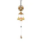 Carillon éolien Antique en cuivre, 1 pièce, décoration de jardin, d'extérieur, en métal, chinois, Oriental 25