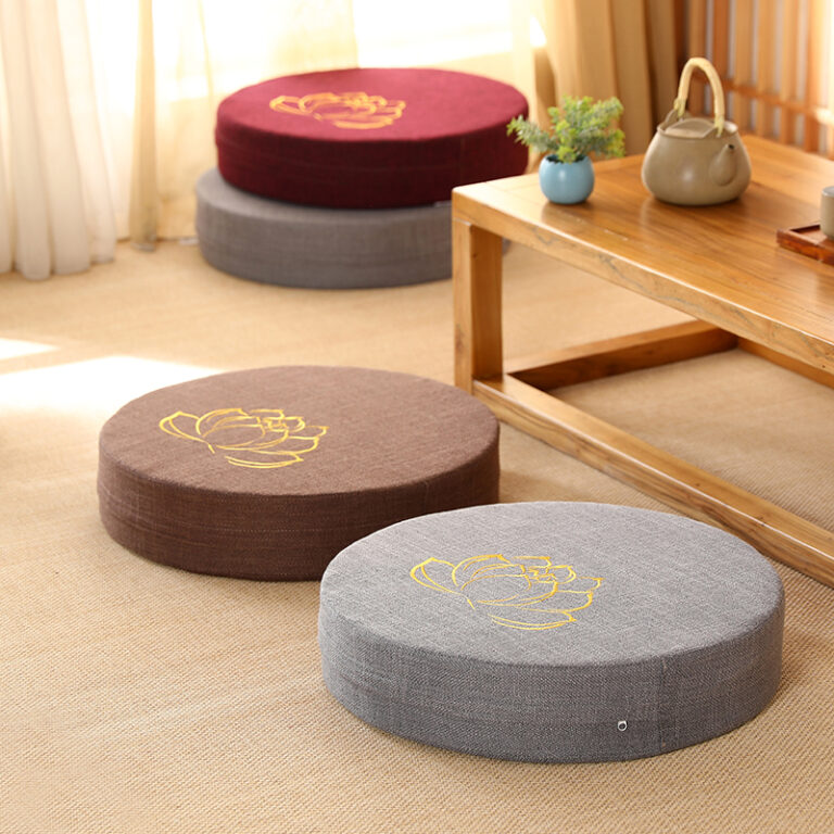 Coussin de méditation en tatami