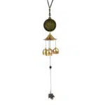 Carillon éolien Antique en cuivre, 1 pièce, décoration de jardin, d'extérieur, en métal, chinois, Oriental 29