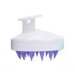Brosse à shampooing en silicone souple pour cuir chevelu, masseur de cheveux, peigne de bain propre, beauté et santé 9