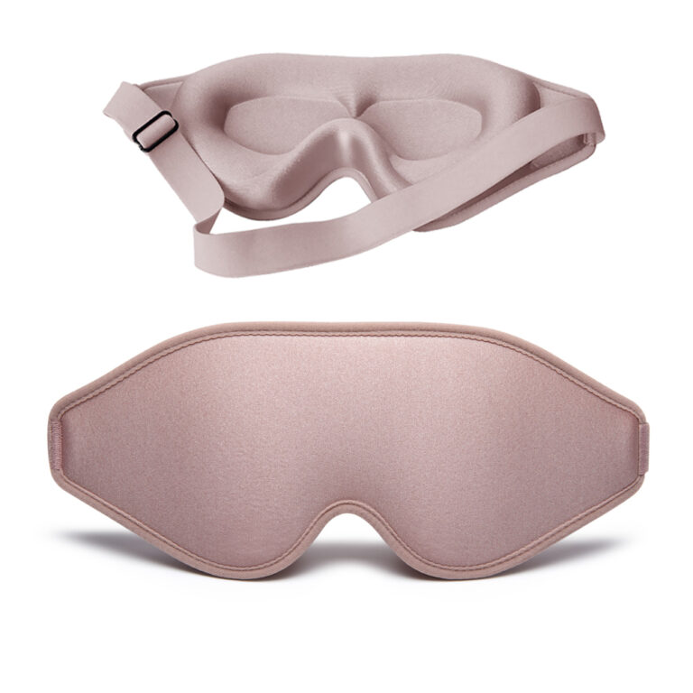 Masque de sommeil 3D naturel, masque pour les yeux, confortable, Design tridimensionnel, masque facial en mousse à mémoire de forme, respirant pour la nuit 7