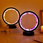 Lampe pierre semi précieuse